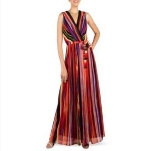 New with tags Donna Ricco multicolored striped dress